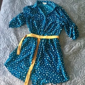 Maison Jules half-sleeve button down dress